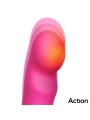 Enles Vibrador con Beating Ball, Thrusting y Función de Calor