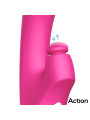 Enles Vibrador con Beating Ball, Thrusting y Función de Calor