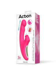 Enles Vibrador con Beating Ball, Thrusting y Función de Calor