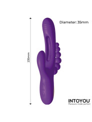 Triya Vibrador con Lengua Flipping y Cadena Anal