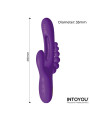 Triya Vibrador con Lengua Flipping y Cadena Anal