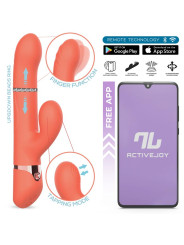 Mindy Vibrador con Anillo de Bolas Up and Down, Finger y Pulsación con APP