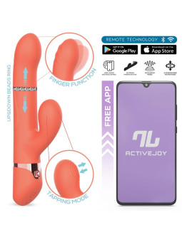 Mindy Vibrador con Anillo de Bolas Up and Down - Juguetes XXX