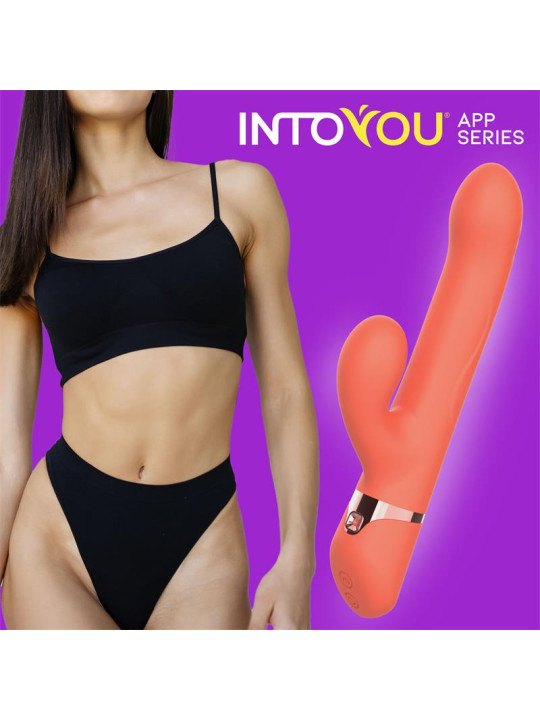 Mindy Vibrador con Anillo de Bolas Up and Down, Finger y Pulsación con APP