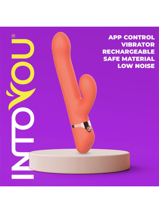 Mindy Vibrador con Anillo de Bolas Up and Down, Finger y Pulsación con APP