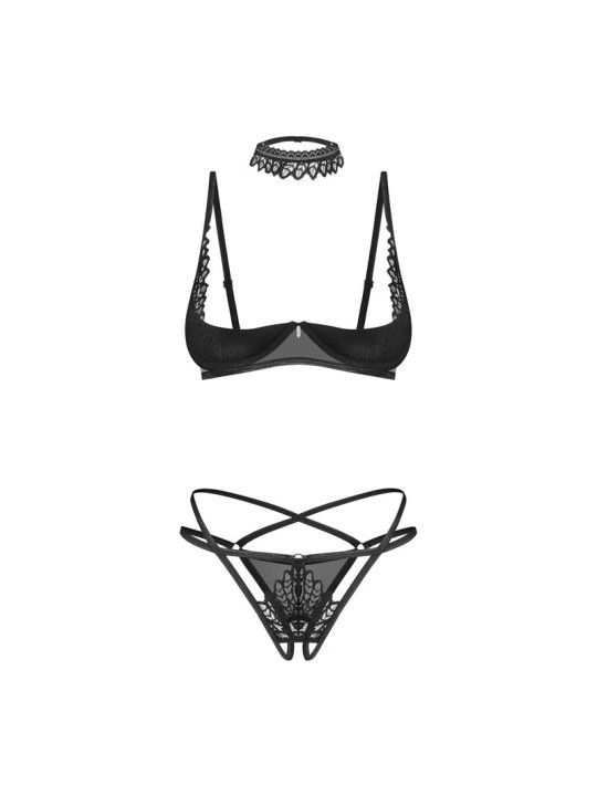 Conjunto Lencería Donarella 3 Piezas: ¡Sensualidad Garantizada!