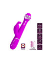 Vibrador con Thrusting y Bolas Rotatorias Dejon Rosa