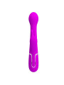 Vibrador con Thrusting y Bolas Rotatorias Dejon Rosa