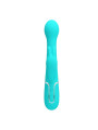 Vibrador con Thrusting y Bolas Rotatorias Dejon Azul