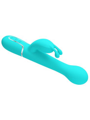 Vibrador con Thrusting y Bolas Rotatorias Dejon Azul