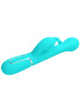 Vibrador con Thrusting y Bolas Rotatorias Dejon Azul