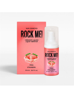 Afrodisíaco Rock Me! Líquido Fresa 20 ml - ¡Sensualidad garantizada!