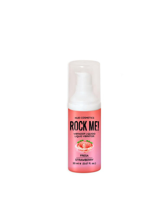 Rock Me! Vibrador Líquido Fresa 20 ml