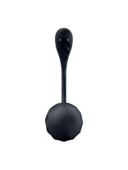 Ribbed Petal con Satisfyer Connect APP Negro