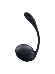 Ribbed Petal con Satisfyer Connect APP Negro