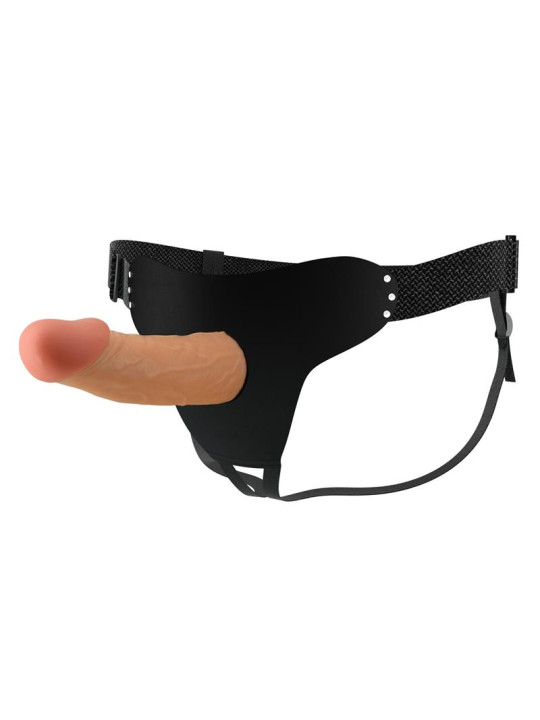 Arnés con Dildo Hueco Stark - ¡Potencia tu placer!