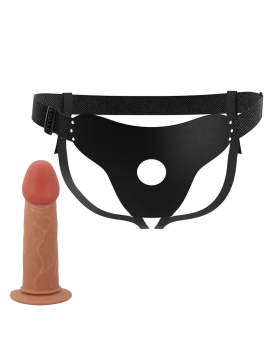 Arnés con Dildo Hueco Stark - ¡Potencia tu placer!