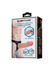 Arnés con Dildo Hueco Stark - ¡Potencia tu placer!