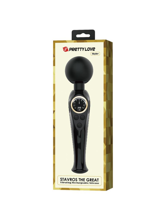 Masajeador Digital Negro - Stavros the Great | Varios - ¡Descúbrelo!