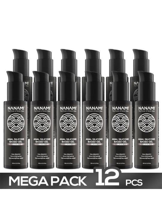 Pack 12 Gel Lubricante Anal Silicona 100 ml - Aceites y Lubricantes