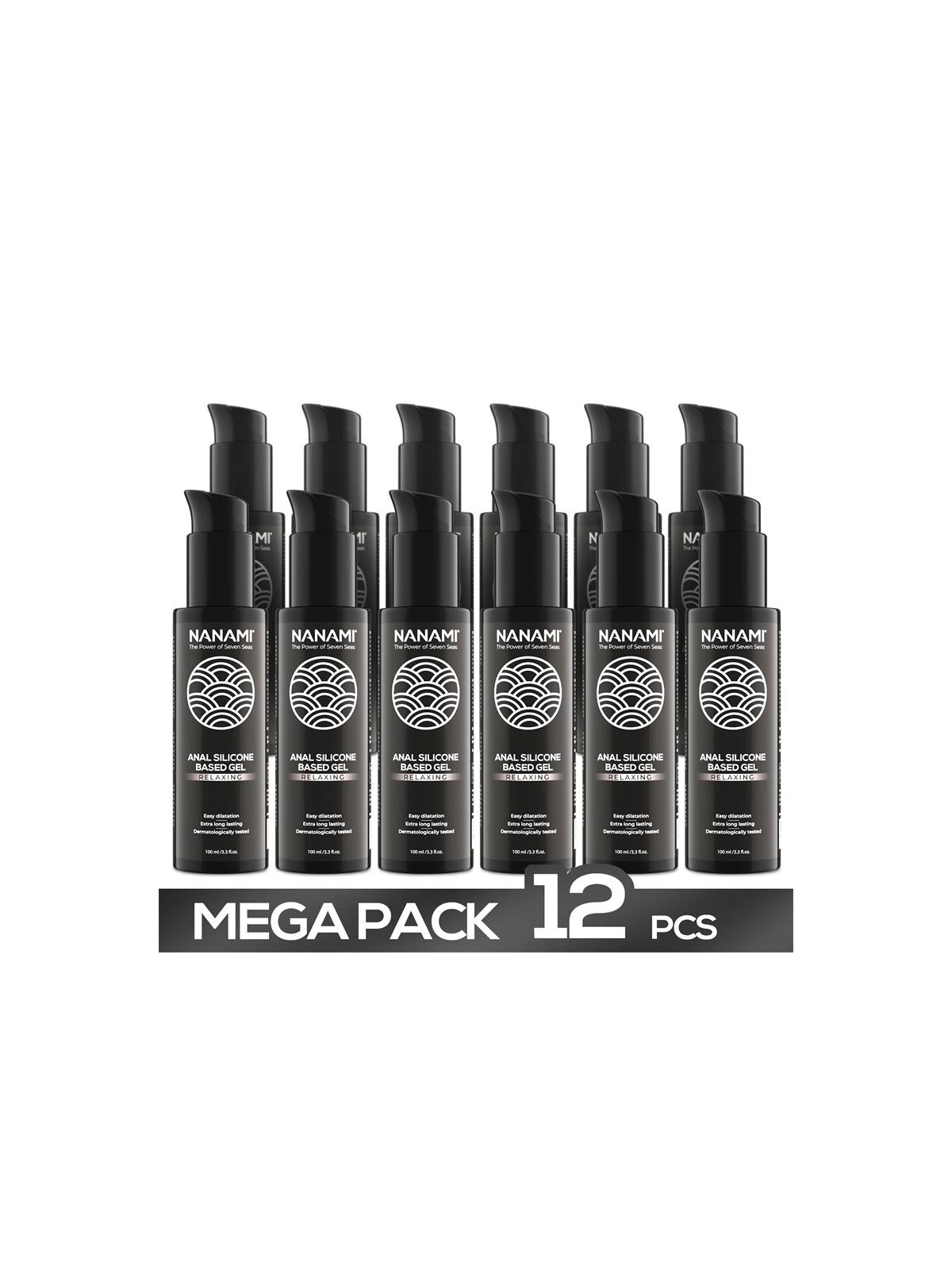 Pack 12 Gel Lubricante Anal Silicona 100 ml - Aceites y Lubricantes