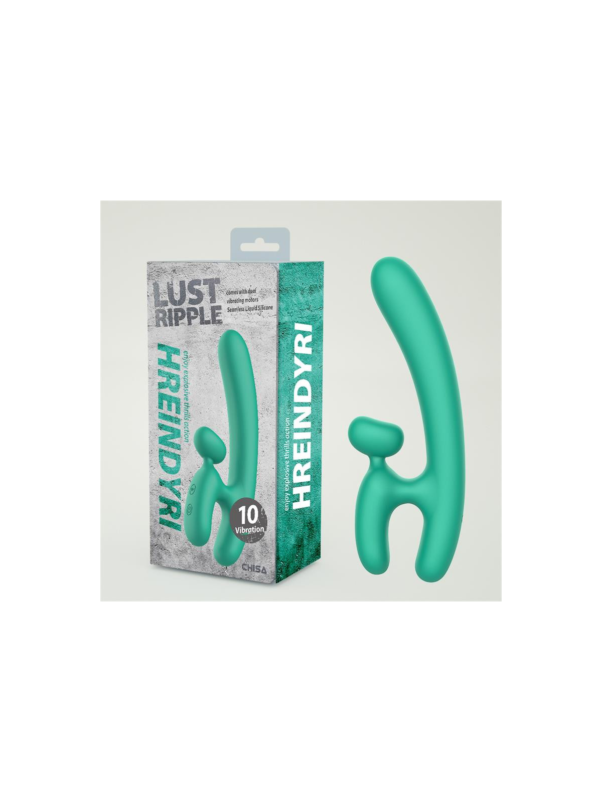 Hreindyri Vibrador Silicona Líquida USB