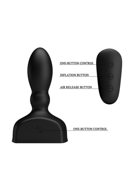 Plug Anal Inflable con Control Remoto Mr. Play