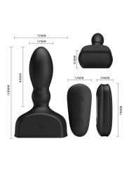 Plug Anal Inflable con Control Remoto Mr. Play