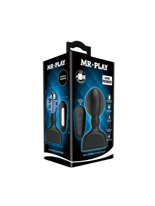 Plug Anal Inflable con Control Remoto Mr. Play