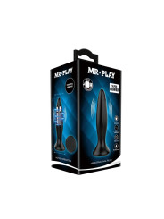 Mr. Play Vibrating Anal Plug USB Silicone Clave 50