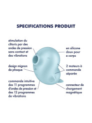 Succionador de Clítoris Sassy Seal con Vibración | Juguetes XXX