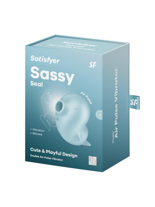 Succionador de Clítoris Sassy Seal con Vibración | Juguetes XXX