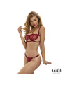 Conjunto de Encaje Burgundy - Lencería Sensual