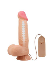 Dildo Realista Doble Densidad Piel Deslizante Retractil