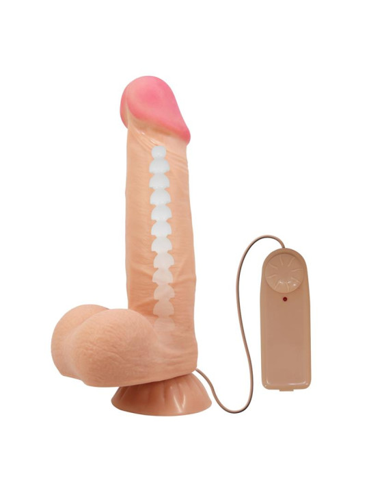 Dildo Realista Doble Densidad Piel Deslizante Retractil
