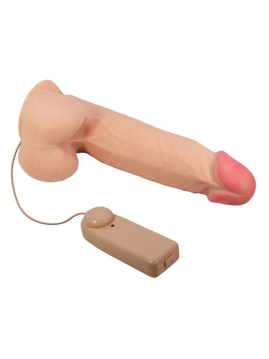 Dildo Realista Doble Densidad Piel Deslizante Retractil