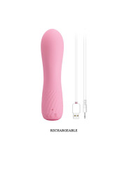 Alice Vibrador 12 funciones Rosa Claro