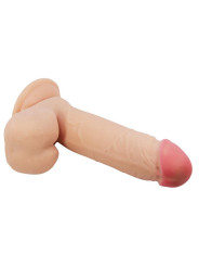 Dildo con Piel Deslizante Retractil 20.5 cm