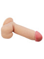 Dildo con Piel Deslizante Retractil 20.5 cm