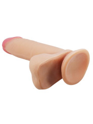 Dildo con Piel Deslizante Retractil 20.5 cm