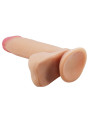 Dildo con Piel Deslizante Retractil 20.5 cm