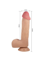 Dildo Realista con con Piel Retractil 9.2