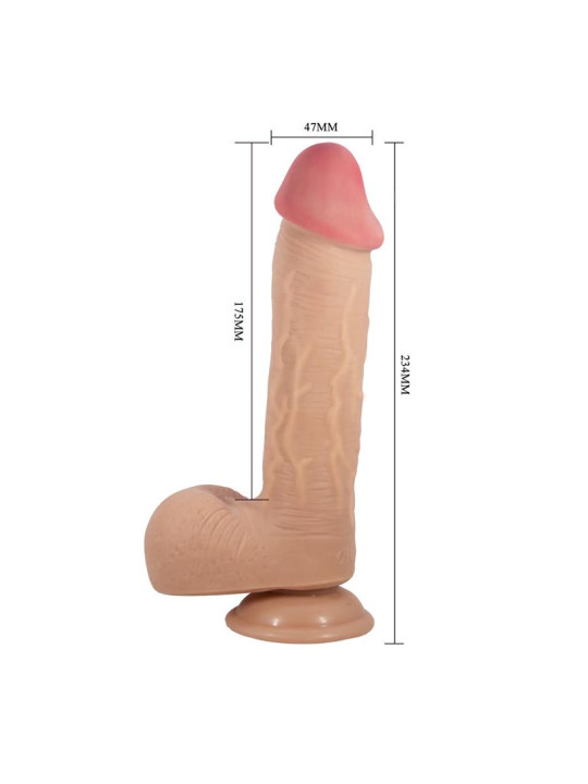 Dildo Realista con con Piel Retractil 9.2