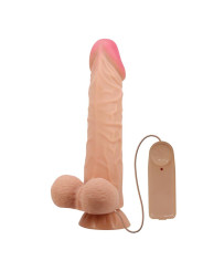 Dildo Realista Doble Densidad Piel Deslizante Retractil 24 cm