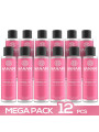 Pack 12 Aceite de Masaje Efecto Calor Aroma Chicle 100 ml