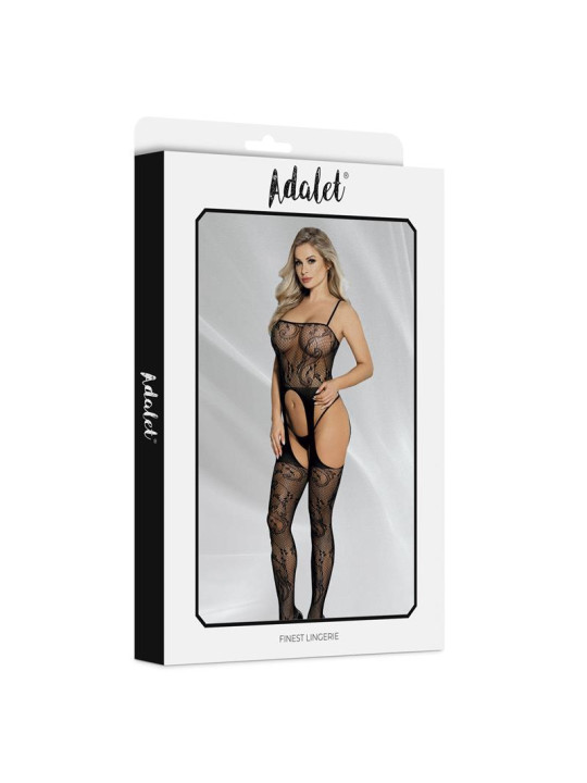 Lilly Bodystocking con Liguero Abierto