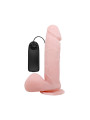 Dildo con Vibración y Rotación con Control Remoto