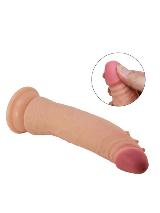Kable Dildo con Piel Deslizante Retractil 8.3
