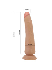 Dildo Realista con Piel Deslizante Retractil 25 cm
