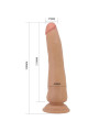 Dildo Realista con Piel Deslizante Retractil 25 cm